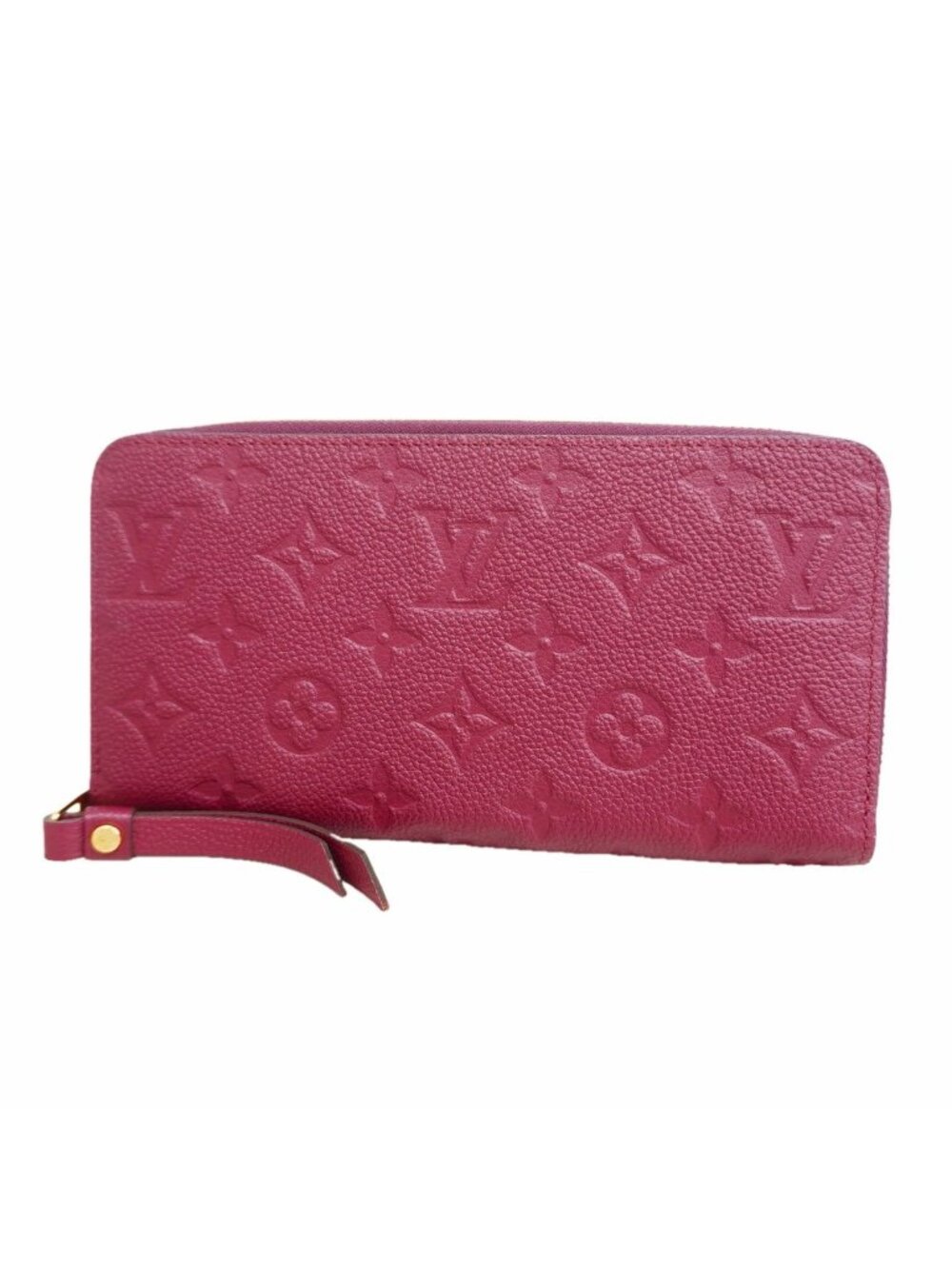 Louis Vuitton Wallet Monogram Empreinte Zippy Aurore